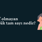 Pozitif olmayan en büyük tam sayı