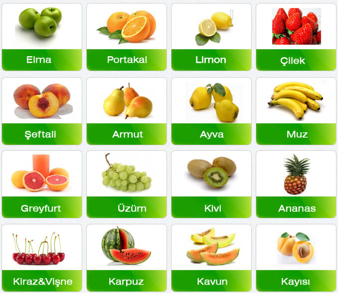meyve-isimleri-özel-admi-cins-isim-mi