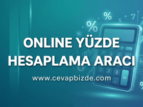 online yüzde hesaplama aracı